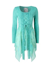 Joe Browns Blue Dare To Be Different Jersey Tunic Top - Image 6 of 6