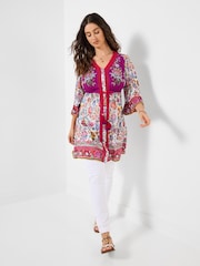 Joe Browns White Ultimate Boho Tunic - Image 2 of 6