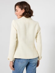 Joe Browns Cream So Sophisticated Boucle Jacket - Image 3 of 8