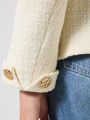 Joe Browns Cream So Sophisticated Boucle Jacket - Image 6 of 8