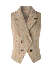 Joe Browns Brown Spring Days Tweed Waistcoat - Image 7 of 8