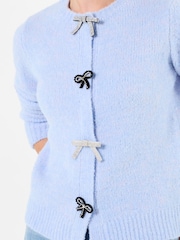 Joe Browns Betsy Bow Button Cardigan - სურათი 5 6-დან