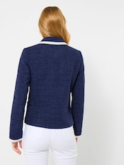 Joe Browns Blue Lauren Tweed Jacket - Image 4 of 6