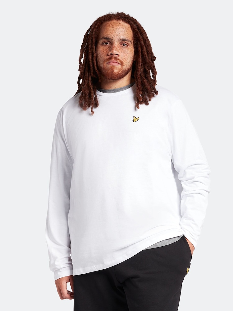 Lyle & Scott Plain Long Sleeve T-Shirt - Изображение 1 4