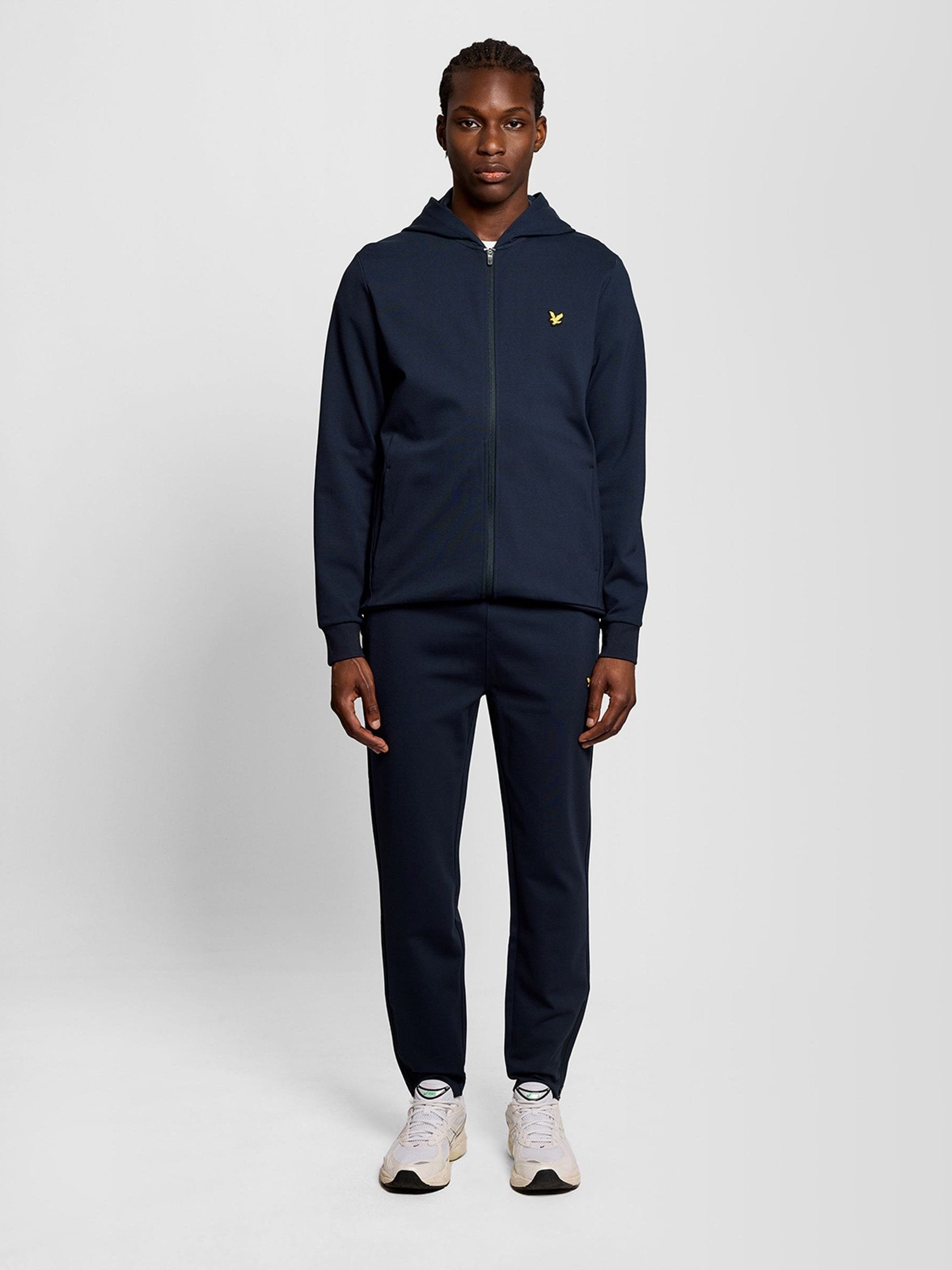 Lyle & Scott Men's Blue Fly Fleece Trackies - Image 1
