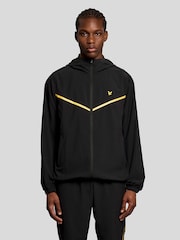 Lyle & Scott Black Striped Track Jacket - Image 1 of 6
