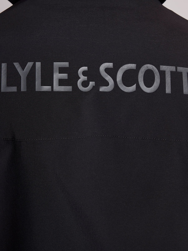 Lyle & Scott Black Striped Track Jacket - Image 6 of 6