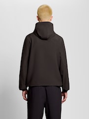 Lyle & Scott Black Branded Hooded Jacket - Image 4 of 4