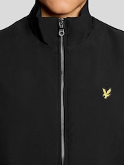 Lyle & Scott Black Mesh Back Softshell Funnel Neck Gilet - Image 3 of 6