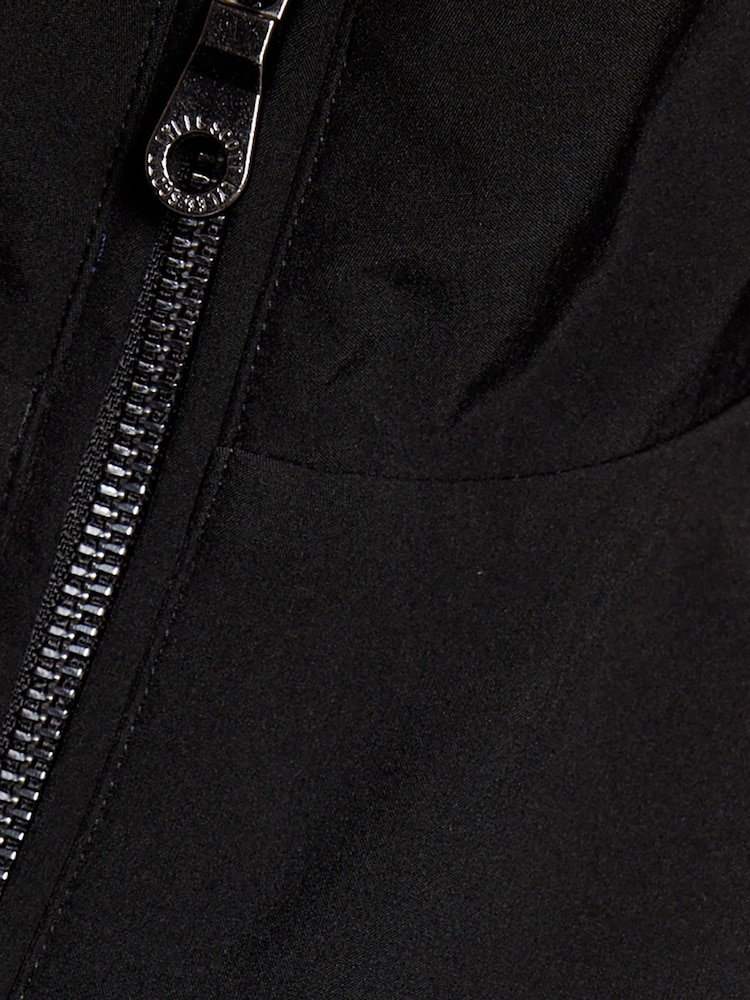 Lyle & Scott Black Mesh Back Softshell Funnel Neck Gilet - Image 6 of 6