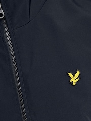 Lyle & Scott Blue Mesh Back Softshell Funnel Neck Gilet - Image 6 of 6