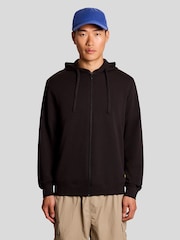 Lyle & Scott Ελαφρύ Φούτερ με Κουκούλα και Φερμουάρ Lounge - Εικόνα 1 από 5