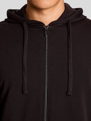 Lyle & Scott Ελαφρύ Φούτερ με Κουκούλα και Φερμουάρ Lounge - Εικόνα 3 από 5