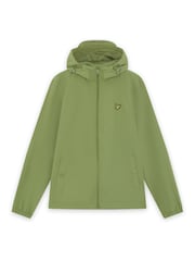 Lyle & Scott Green Zip Through Hooded Jacket - Image 5 of 5