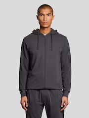 Lyle & Scott Ελαφρύ Φούτερ με Κουκούλα και Φερμουάρ Lounge - Εικόνα 1 του 5