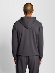 Lyle & Scott Ελαφρύ Φούτερ με Κουκούλα και Φερμουάρ Lounge - Εικόνα 4 του 5