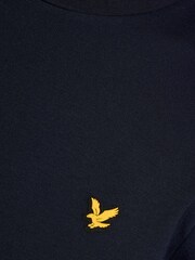 Lyle & Scott Blue Crew Neck Fly Fleece - Image 5 of 6