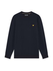 Lyle & Scott Blue Crew Neck Fly Fleece - Image 6 of 6