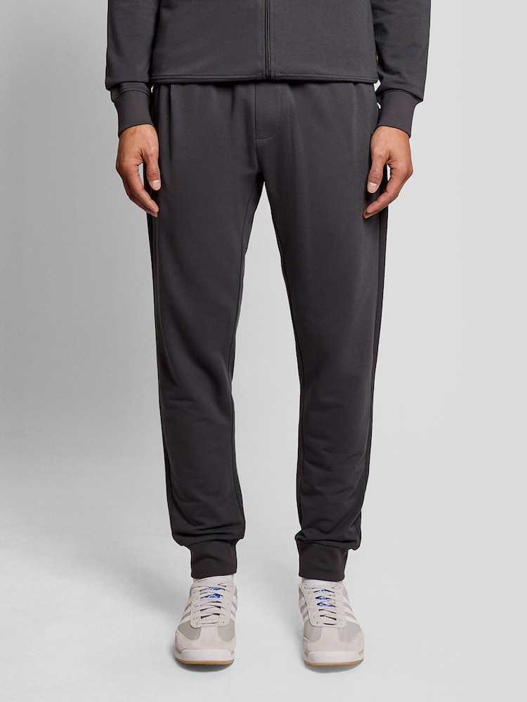 Lyle & Scott Grey Lightweight Cuffed Lounge Joggers - Image 1 of 5