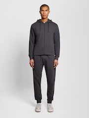Lyle & Scott Grey Lightweight Cuffed Lounge Joggers - Image 2 of 5