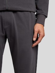 Lyle & Scott Grey Lightweight Cuffed Lounge Joggers - Image 3 of 5