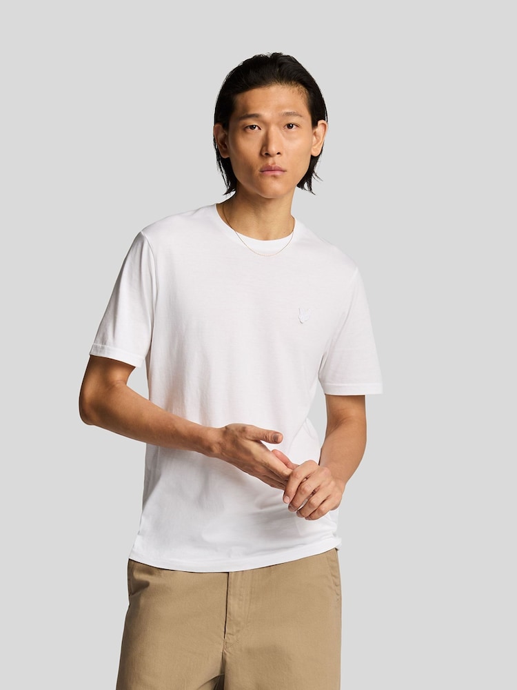 Lyle & Scott White Superfine T-Shirt - Image 1 of 5