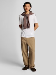 Lyle & Scott White Superfine T-Shirt - Image 2 of 5