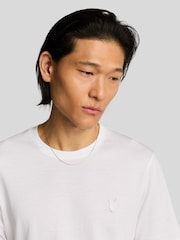 Lyle & Scott White Superfine T-Shirt - Image 4 of 5