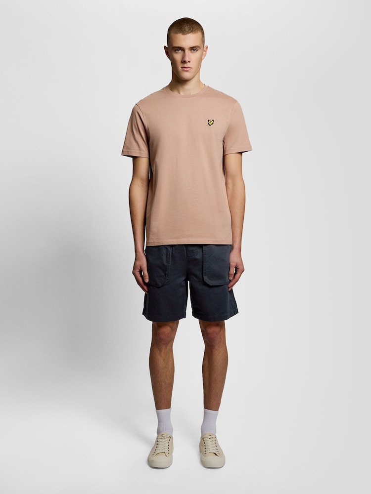 Lyle & Scott Blue Linen Shorts - Image 1 of 6