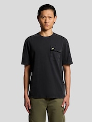 Lyle & Scott Black Cargo Pocket T-Shirt - Image 1 of 6