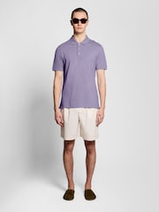 Lyle & Scott Blue Superfine Polo Shirt - Image 2 of 6