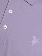 Lyle & Scott Blue Superfine Polo Shirt - Image 6 of 6