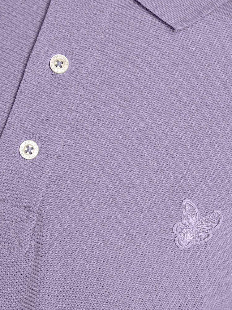 Lyle & Scott Blue Superfine Polo Shirt - Image 6 of 6 Lyle & Scott Blue Superfine Polo Shirt - Image 6 of 6