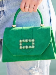 Joe Browns Green In Paris Jewelled Bag - Image 5 of 7