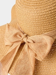 Joe Browns Natural Sweet Sundays Bow Hat - Image 3 of 3
