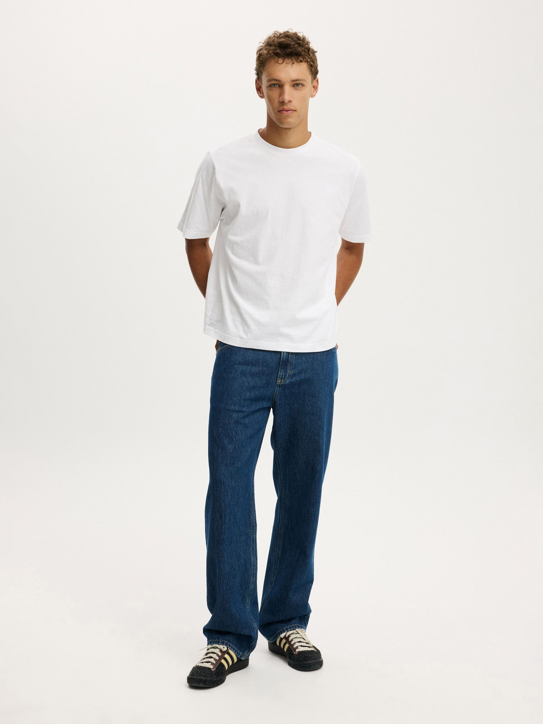 パンツ loose straight crash denim Carhartt Men's Flame Resistant Loose Straight Denim Dungarees
