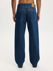 Cotton On Crash Blue Baggy Jeans - Image 4 of 7