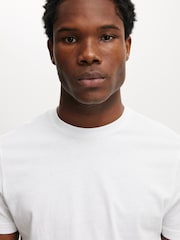 أبيض Brill - تيشرت تلبيس رشيق من Cotton On - Image 3 of 4