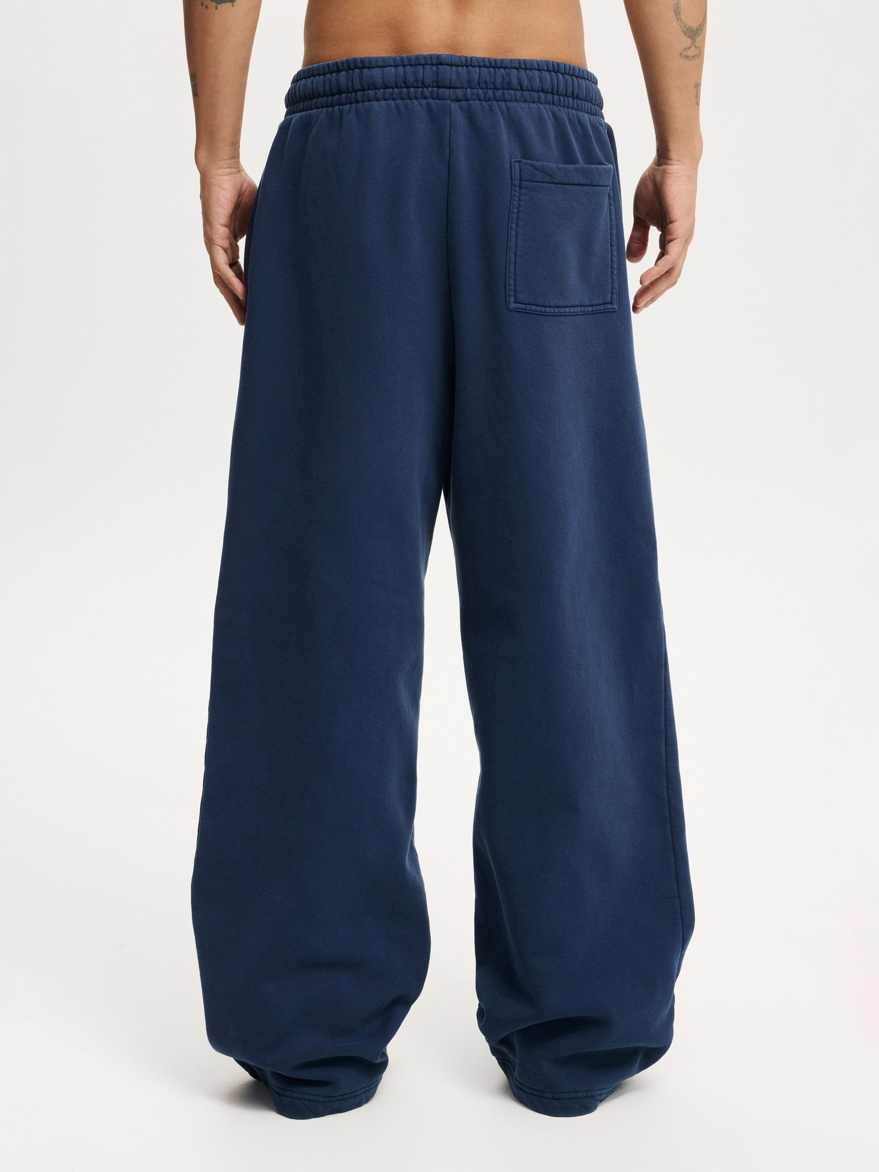 Buy Cotton On Indigo Wash Super Baggy Trousers from the Next UK