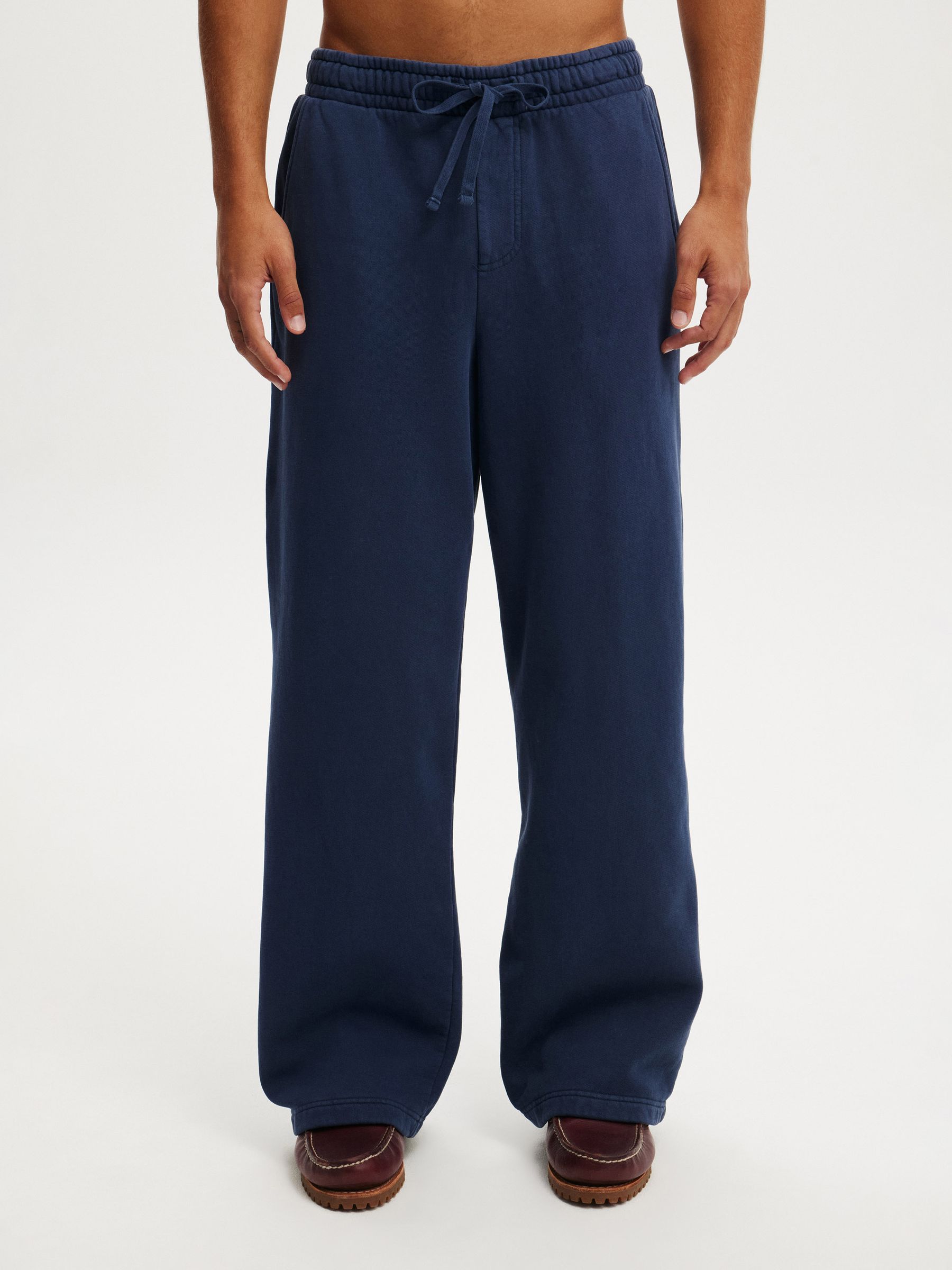 Buy Cotton On Indigo Wash Super Baggy Trousers from Next India