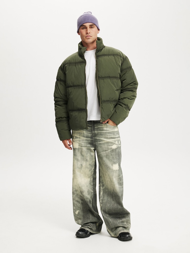 أخضر - سترة منفوخة من Cotton On - Image 5 of 5