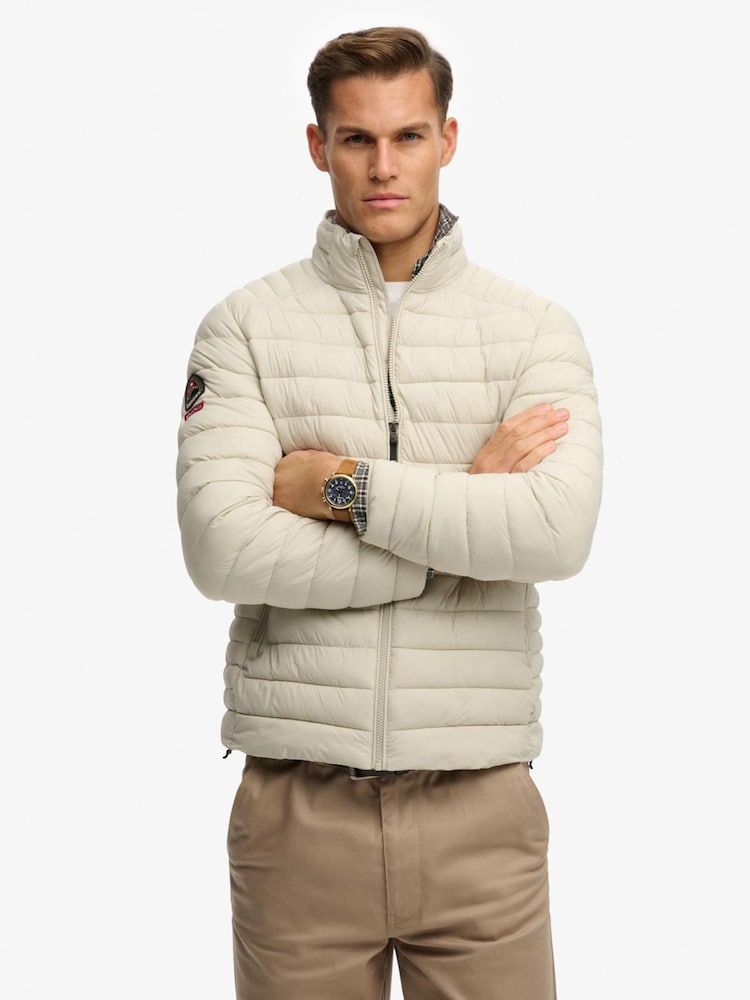 Superdry Nude Fuji Lite Padded Jacket - Image 2 of 6