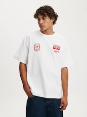 Cotton On White Box Fit Graphic T-Shirt - Image 1 of 4