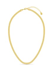 Orelia London Gold Tone Flat Box Chain Tone Necklace - Image 1 of 2