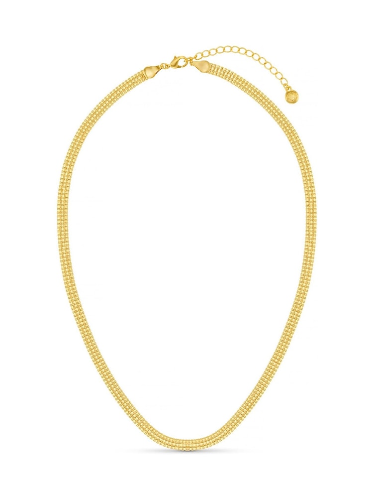 Orelia London Gold Tone Flat Box Chain Tone Necklace - Image 1 of 2