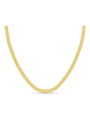 Orelia London Gold Tone Flat Box Chain Tone Necklace - Image 2 of 2