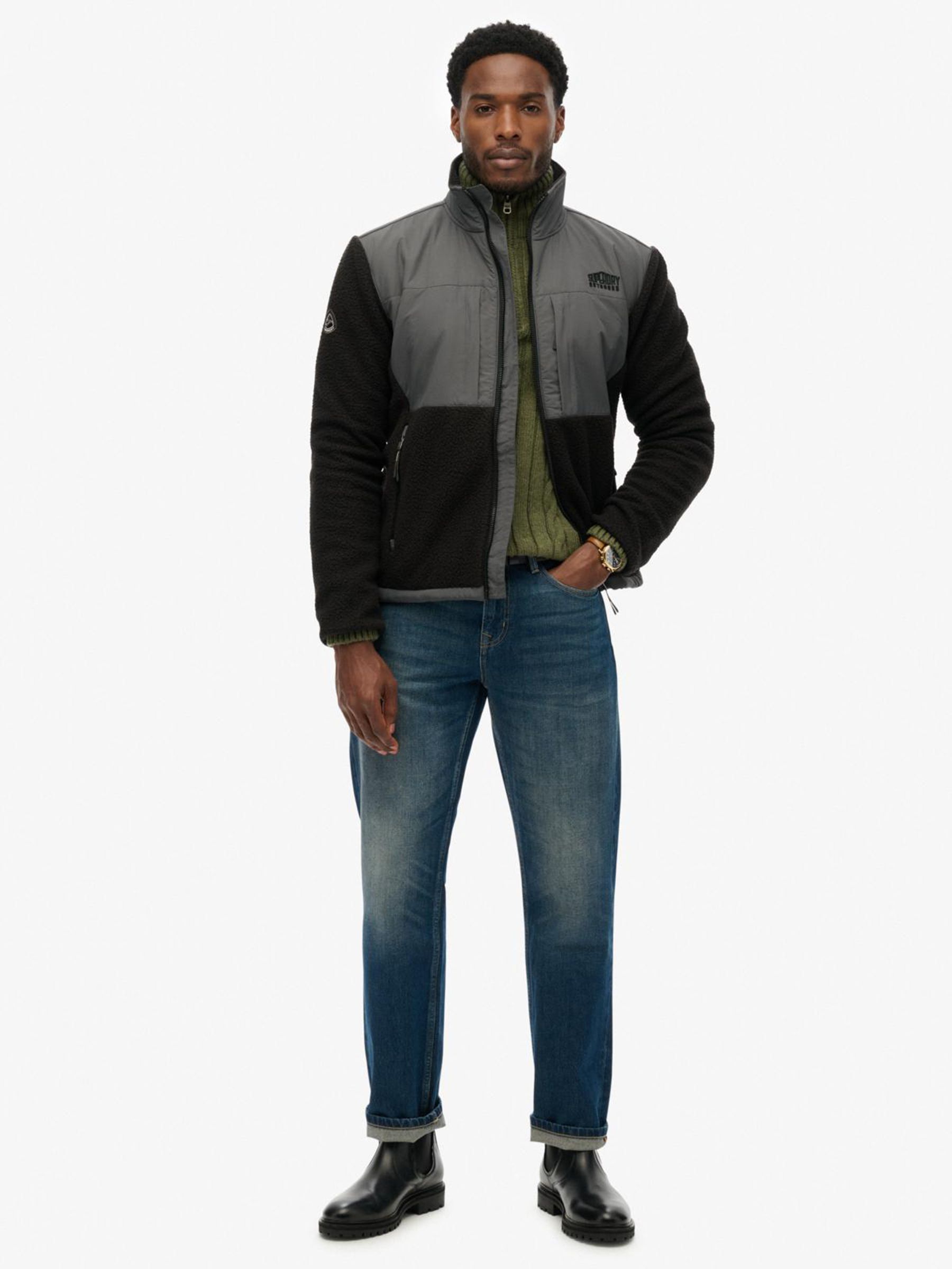 HYOD FRW10 ウィンターインナージャケット チャコールグレー LL Comprar Superdry Casaco Polar Hybrid Trekker from Next Brazil