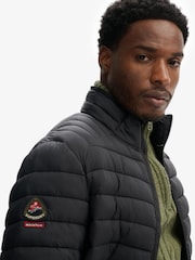 Superdry Black Fuji Lite Padded Jacket - Image 5 of 7