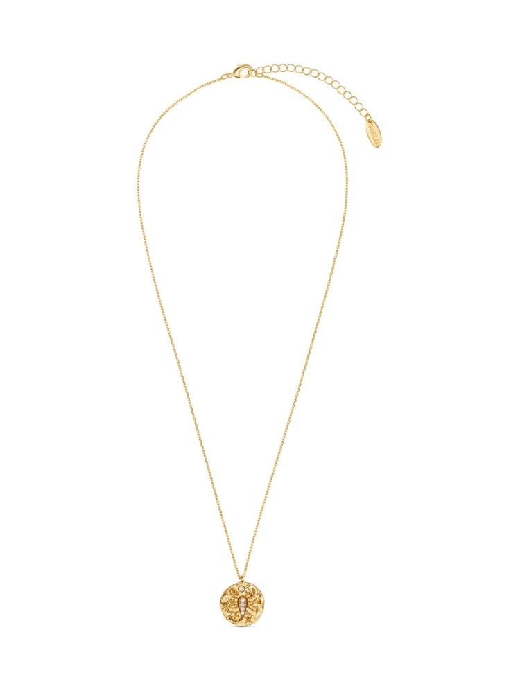 Orelia London Gold Scorpio Zodiac Gold Necklace - Image 1 of 3