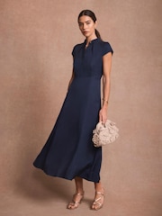 Mint Velvet Linen Blend Maxi Dress - Slika 1 od 8